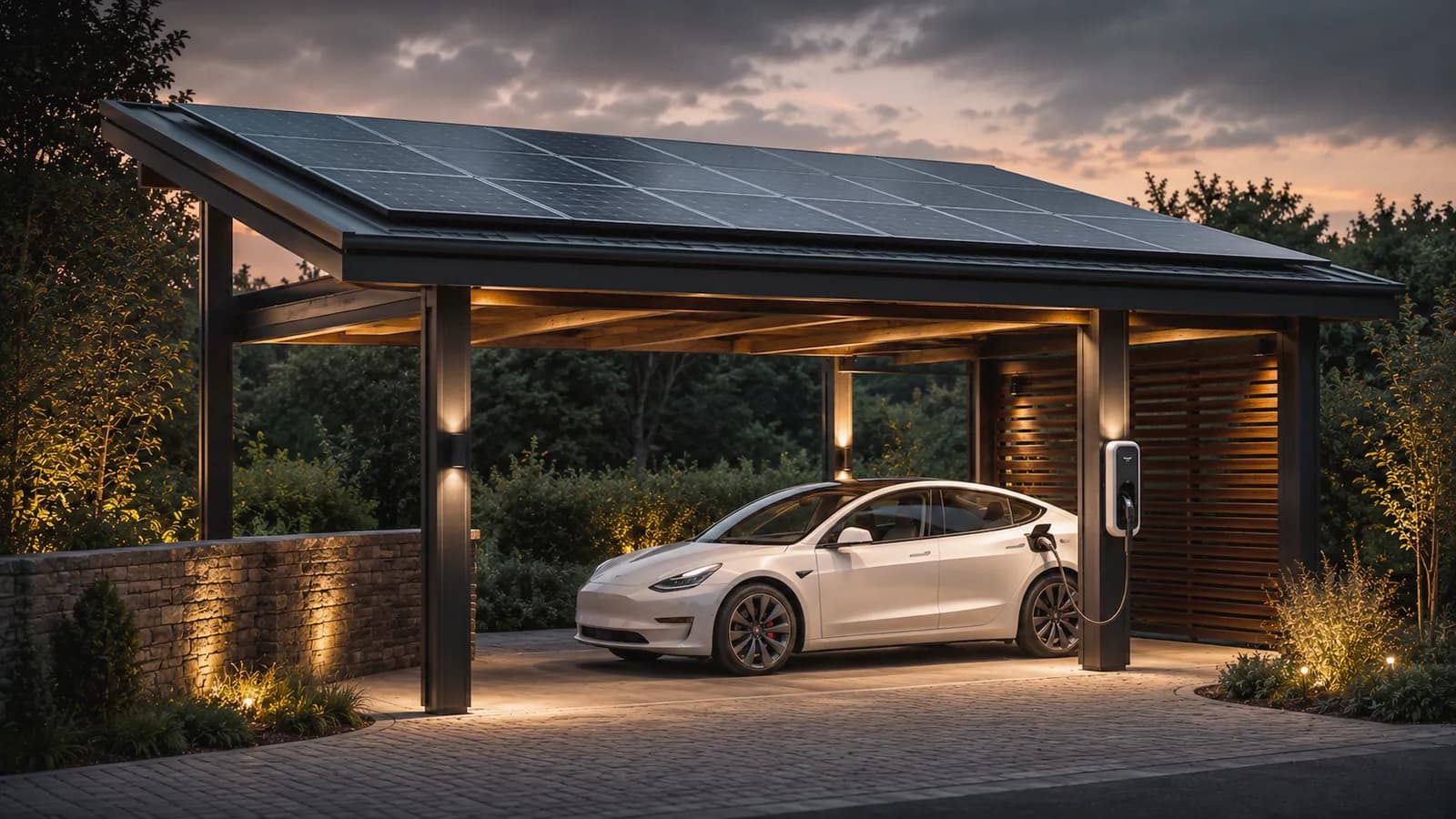 Carport mit Solar — Alfeld (Leine)